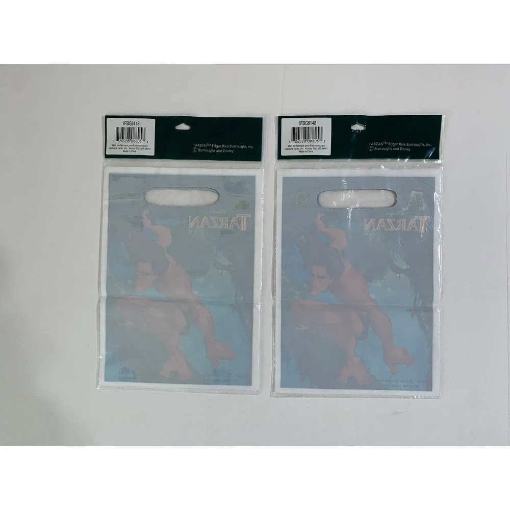 Vtg Disney Tarzan Vintage 1990s Party‎ Express Treat Sacks 2 Packs Hallmark